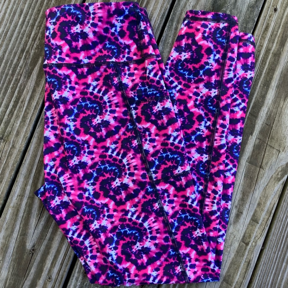 Bend Active Tie Dye Leggings - Size Small